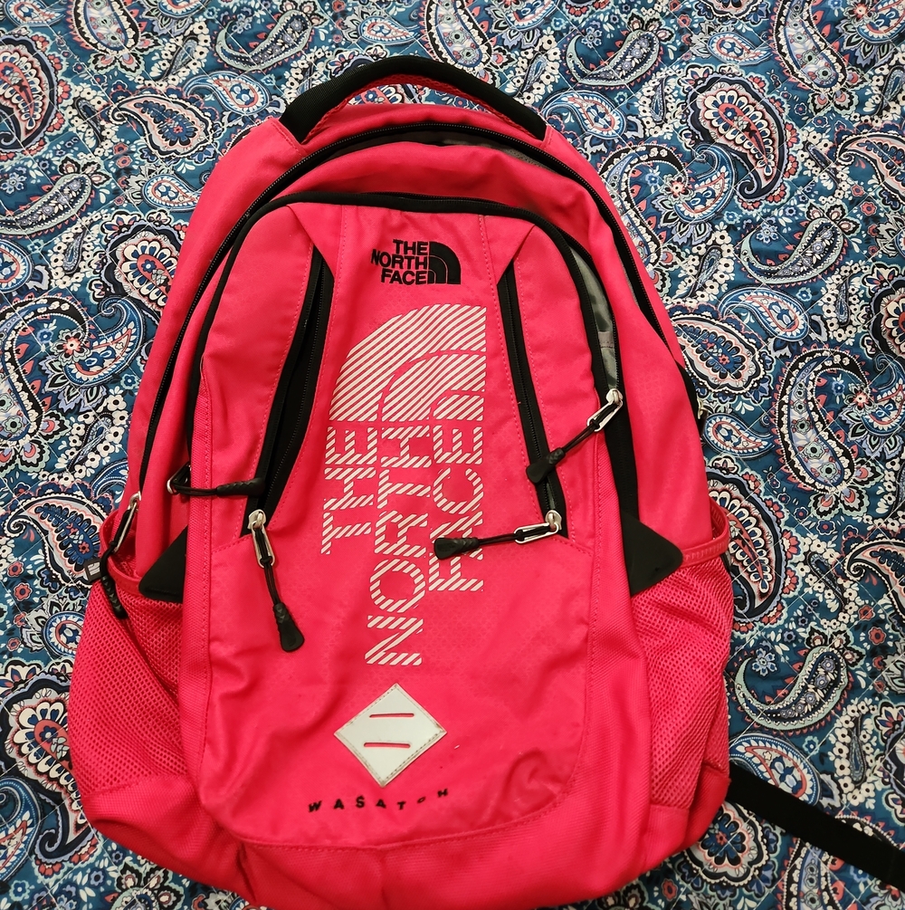 The North Face Hot Pink Backpack